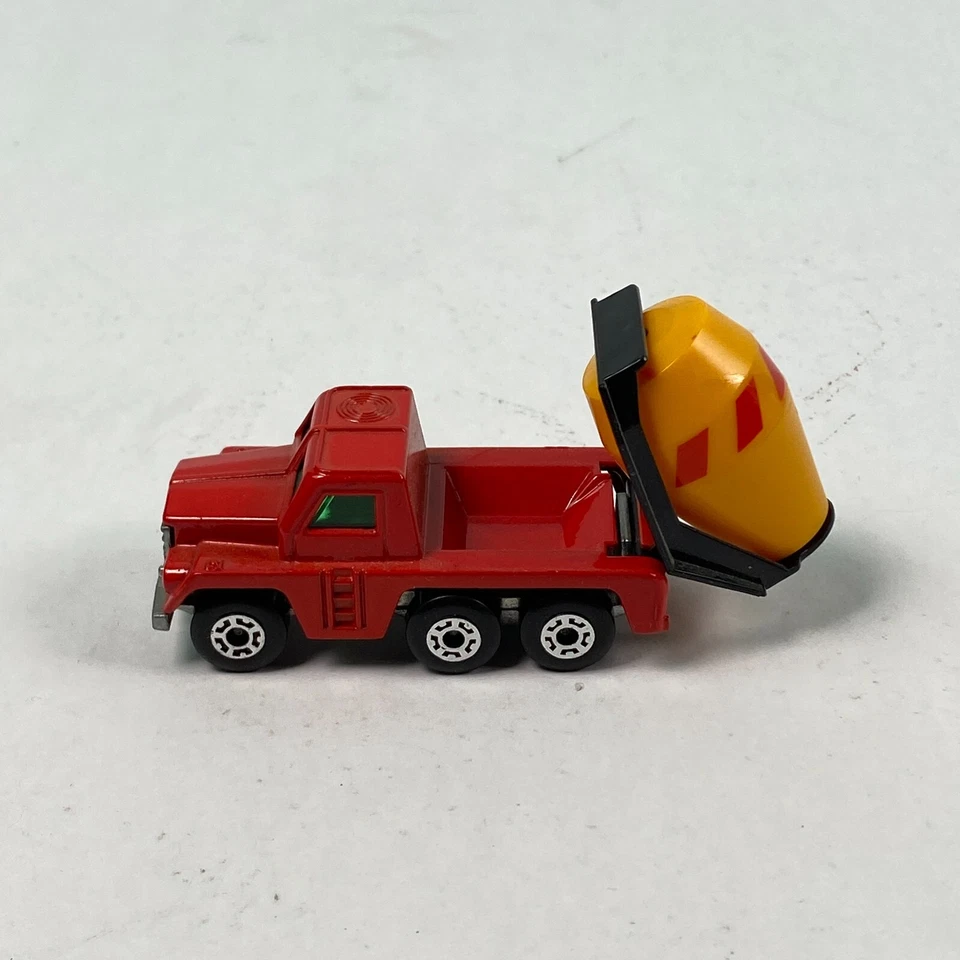 Matchbox Cement Truck Superfast Red 19 Toy Car With Box 1976 Lesney With Box - Image 3 of 4