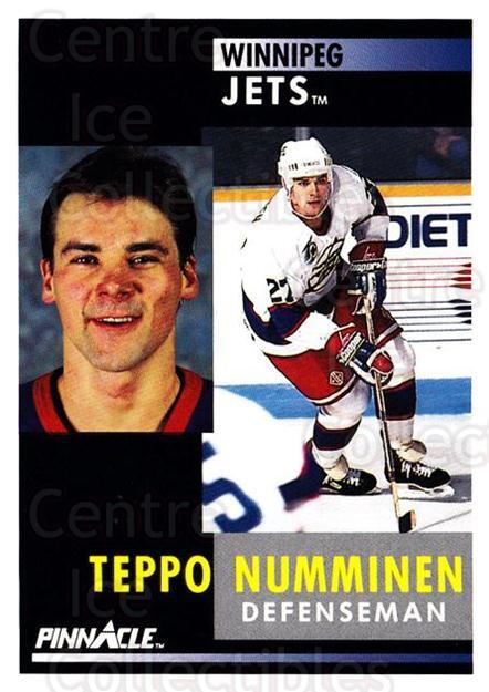 1991-92 Pinnacle #166 Teppo Numminen