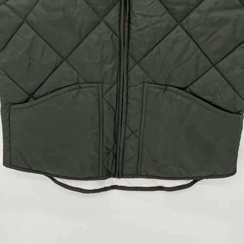 Dark Seas Division Ramon Vest Mens M Quilted Full Zip Lined Insulated Green - Picture 3 of 10