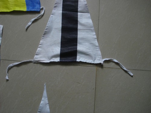 Marine Marine Marine Signal Code FLAGGE Set - Set insgesamt 14 Flaggen mit Etui Abdeckung - Baumwolle - Bild 11 von 12
