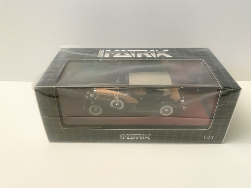 1/43 Matrix 1935 Duesenberg SJ J-662-2592 Dual Cowl Phaeton La Grande closed - Picture 2 of 9