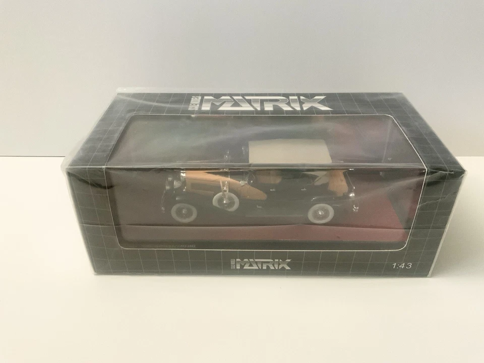 1/43 Matrix 1935 Duesenberg SJ J-662-2592 Dual Cowl Phaeton La Grande closed - Image 2 of 4