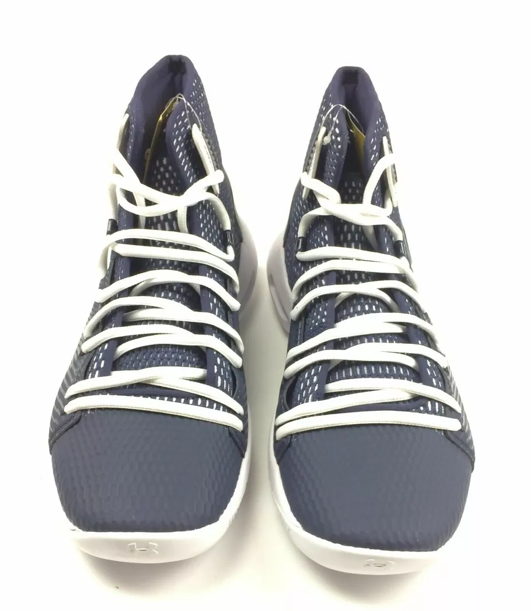 New Under Armour HOVR Havoc Mid Basketball Shoes Men s 9 Navy