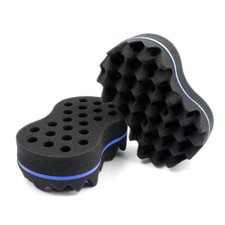 2Pcs Hair Twist Sponge Brush Dread Dreading Wave Twisting Foam Afro Curl Sponge