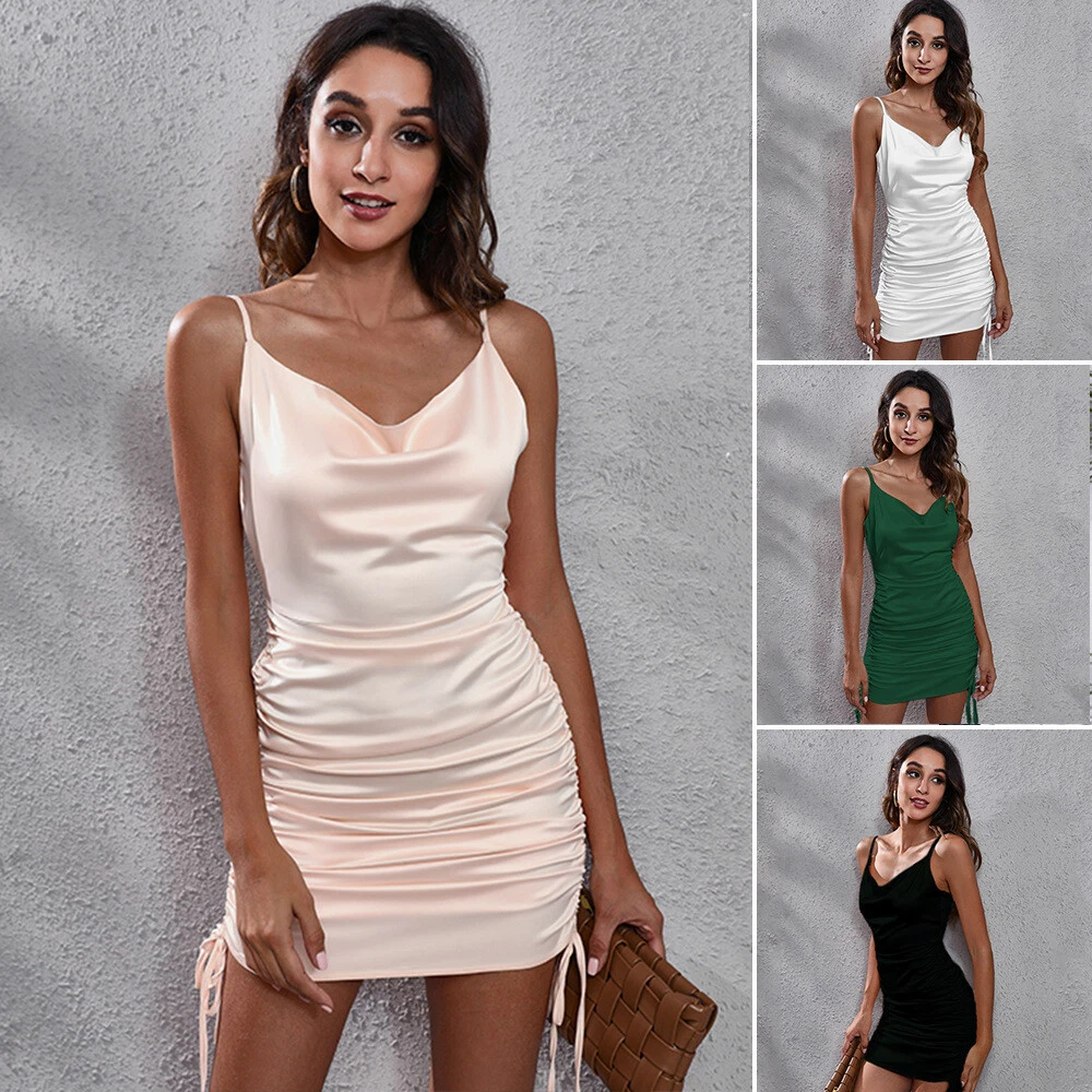 Silk dress deals bodycon