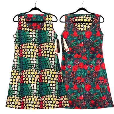 Animapop Italy Reversible Dress Dots & Flowers NWT A-Line No Iron Women's Sz M | eBay Animapop Italy Reversible Dress Dots & Flowers NWT A-Line No Iron Women's Sz M | eBay