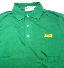 Franklin Mills Hi-Ho Logo Short Sleeve Polo Golf Shirt Sz. M - Made in USA