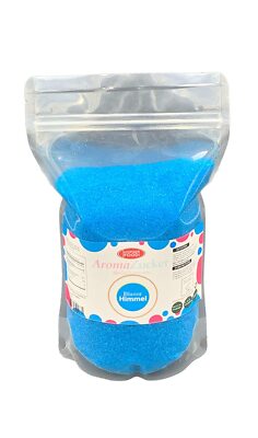 (11,89 EUR/kg) 1 KG Farbzucker Aromazucker Blau Zuckerwatte Bubble Gum Kaugummi