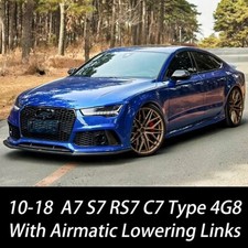 AIR SUSPENSION Adjustable LOWERING KIT LINKAGES For AUDI A7 S7 RS7 (C7 Type 4G)