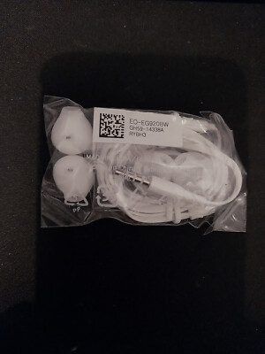 Samsung Kopfhörer weiß EO-EG920BW Headset 3,5mm Klinkenanschluss, 2 Stück