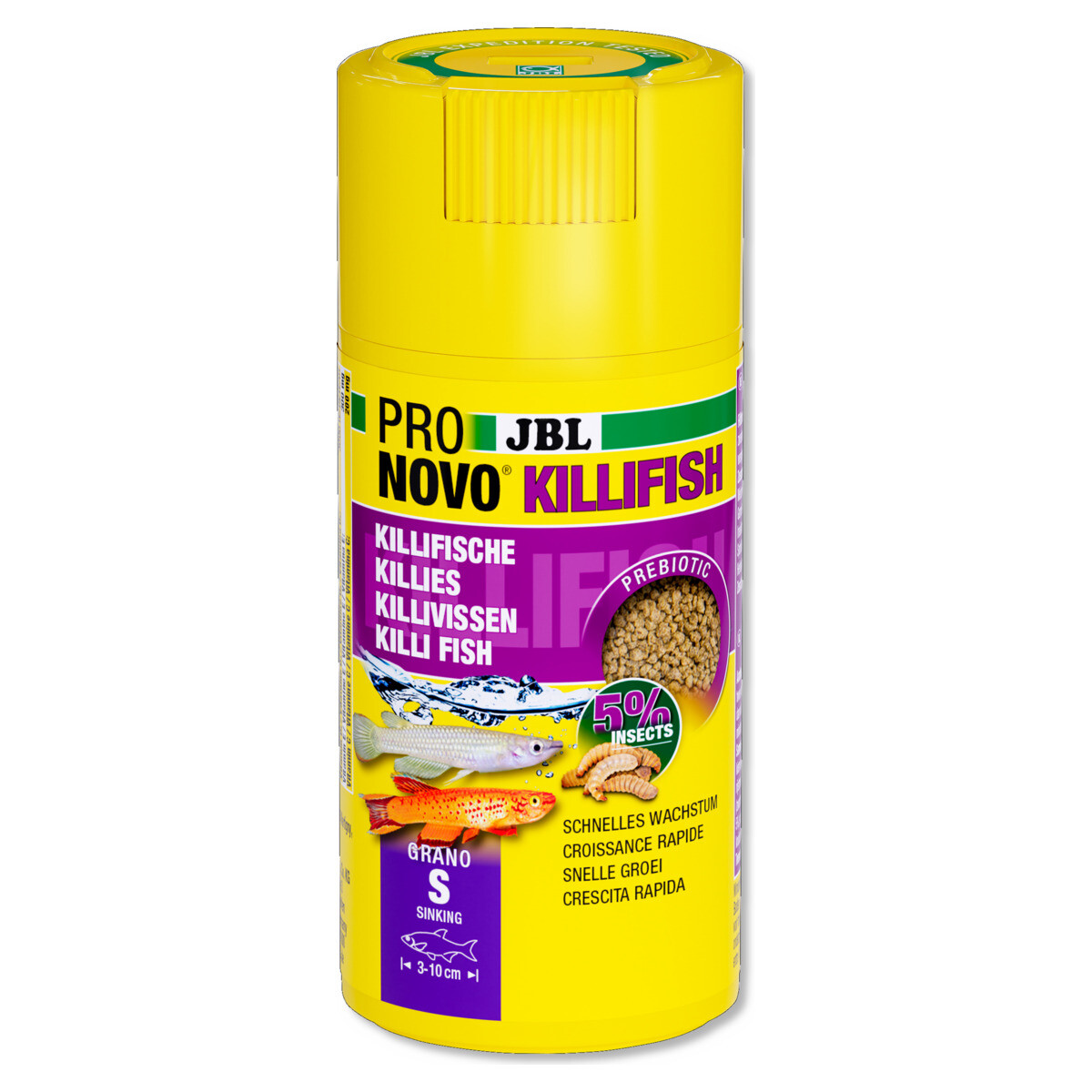 JBL PRONOVO KILLIFISH GRANO S 100 Ml, Comida Para Peces, NUEVO