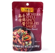 Lee Kum Kee Sichuan Style Spicy Stir-Fry Sauce 3.5 oz Pack of 3