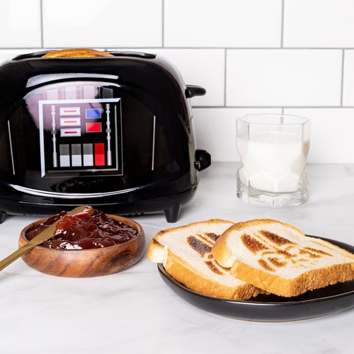 Uncanny Brands Star Wars Darth Vader Two-Slice Empire Toaster - Picture 3 of 6
