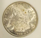 1892 O Morgan silver dollar -RARE, BU, Light toning, cartwheel luster frosty 561