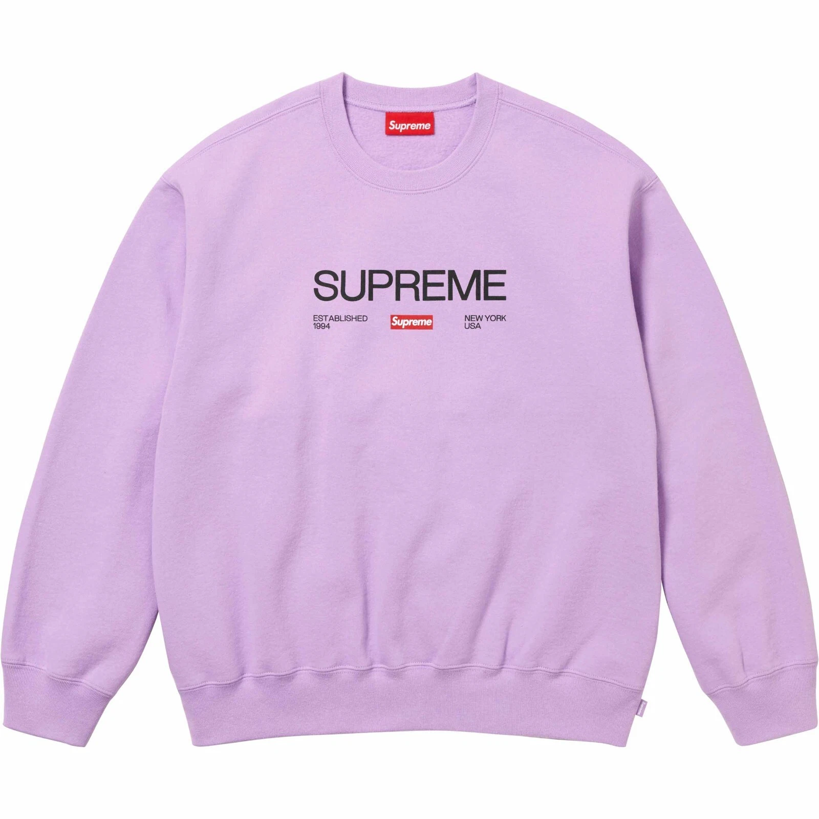 Col rond violet Supreme Established (taille Medium)