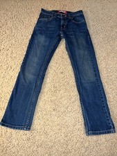 LEVI'S 511 SKINNY RED TAB BLUE JEANS 12 Regular 26X26.5 Medium Wash