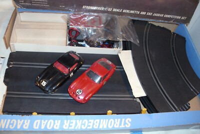 STROMBECKER BERLINETTA FERRARI & XKE JAGUAR COMPETITION SET 1/32
