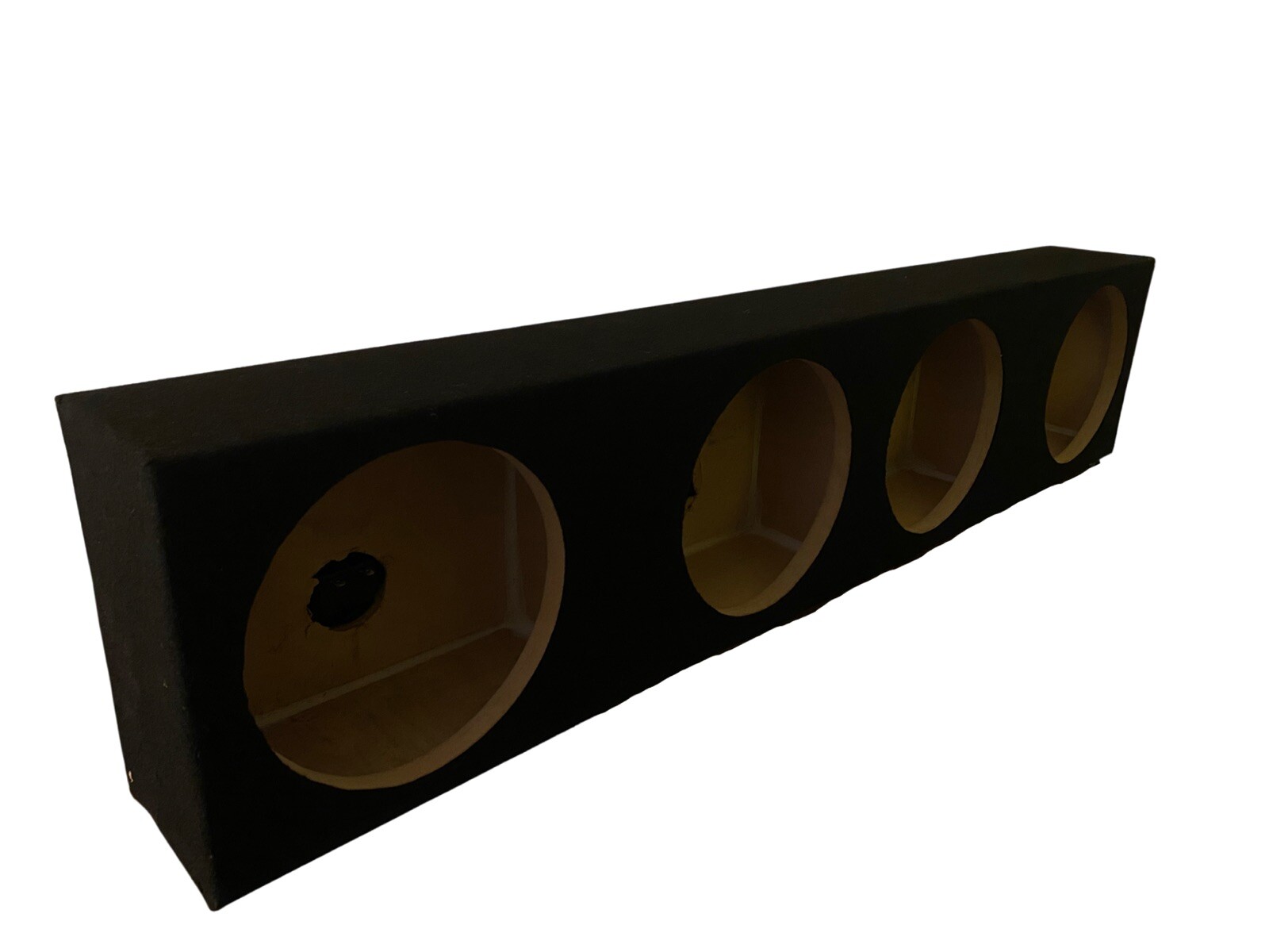8” 4Hole Sealed Speaker Enclosure Box Black eBay