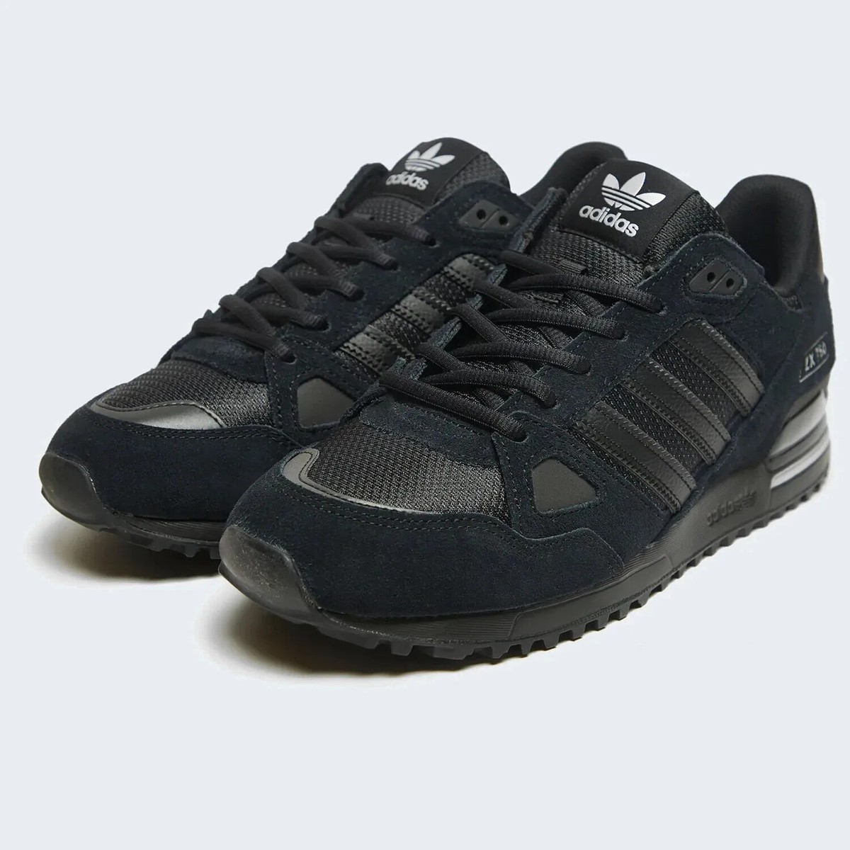 adidas Original ZX 750 Black Silver GW5531 Casual Trainers adidas Original ZX 750 Black Silver GW5531 Casual Trainers