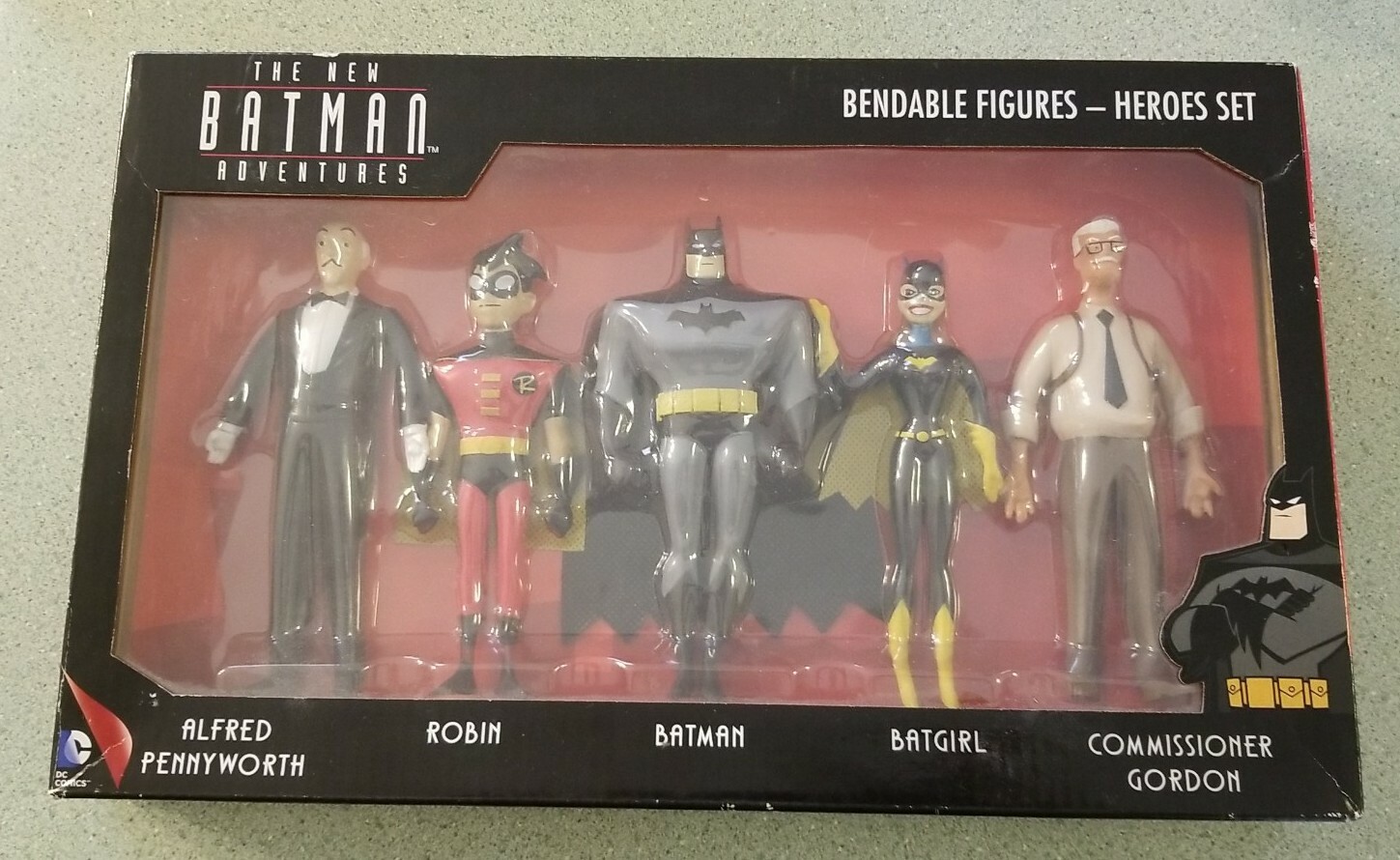 the new batman adventures bendable figures
