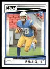 2022 Score - Rookies #331 Isaiah Spiller (RC)