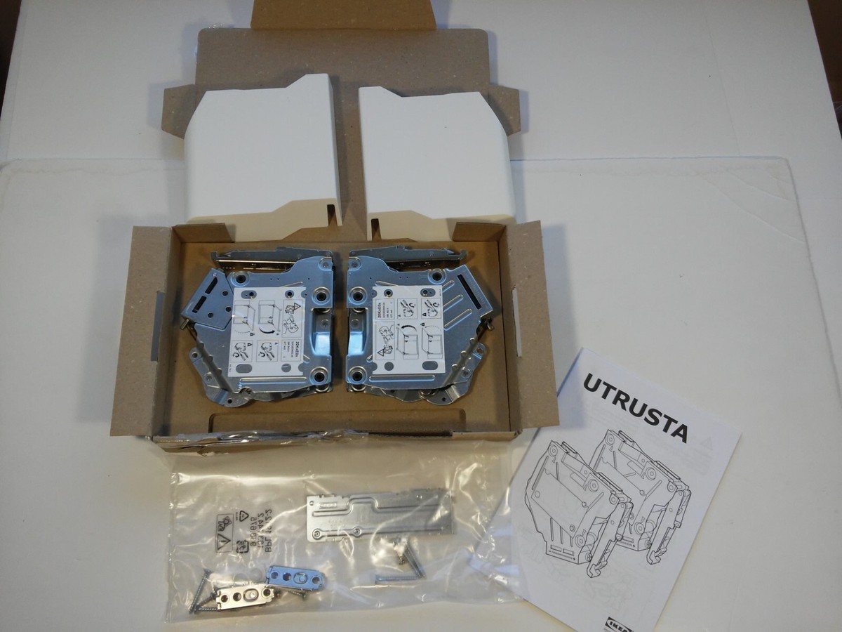 IKEA Utrusta for Horizontal Door Small Plastic Hinge - White for