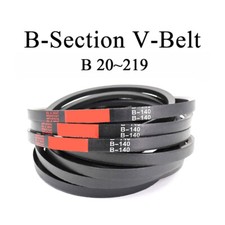 B-Section V-Belts Rubbe Drive Belt 17mm x 11mm V Belt-Choose Size In Inches
