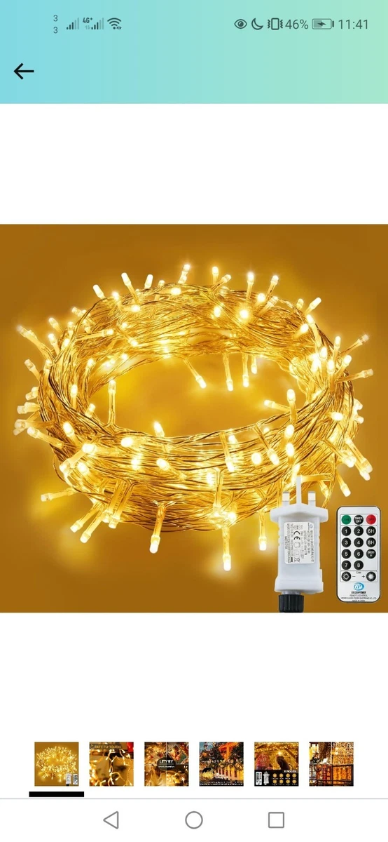 String lights 2024 no plug
