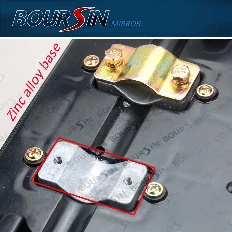 Espejo de puerta lateral para HINO 145 165 238 258 268 338 7,7 L 2008- 2+2 Foto 4 de 4