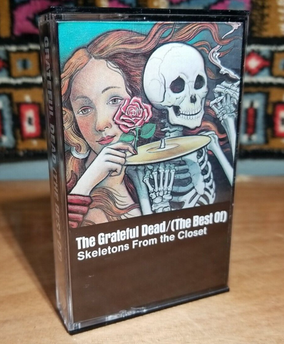 The Grateful Dead- The Best Of: Skeletons From The Closet- 1974 Cassette Rock - Picture 3 of 7