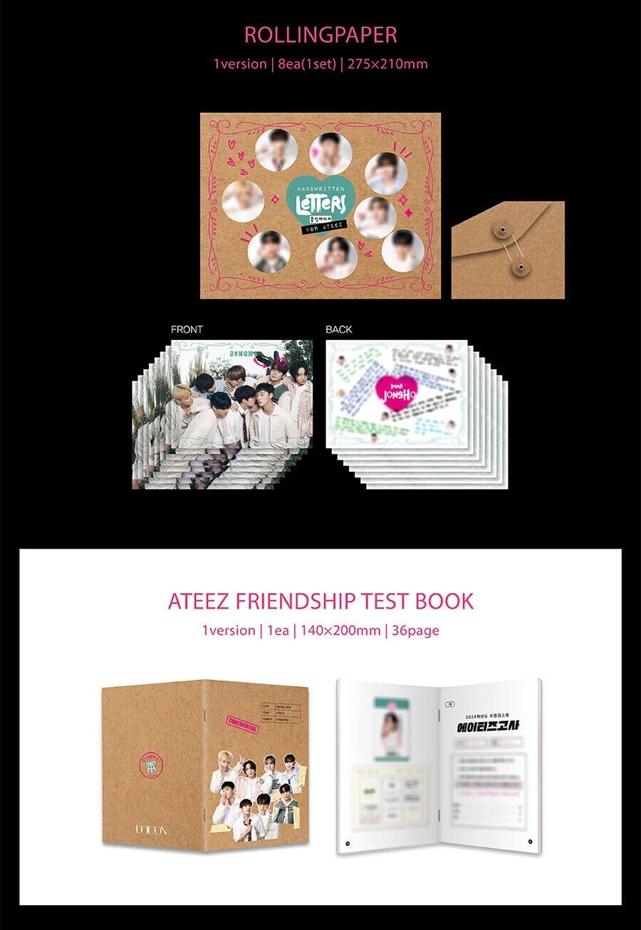 DICON ISSUE N°18 : ATEEZ : AEVERYTHINGZ PHOTO BOOK SEONG HWA