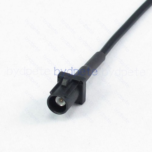 Fakra-A Stecker auf Buchse schwarz 9005 RG174 Kabel für Auto GPS Antenne Kabel Wifi Koax - Bild 9 von 11