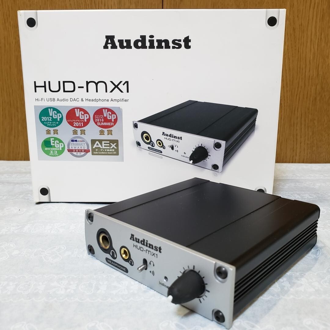 Audinst HUD mx1 Headphone Amplifier USB Hi Fi Audio Used in Japan