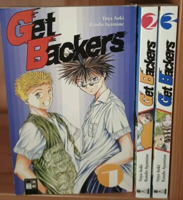 Get Backers 1-3 (1999) | Aoki/Ayamine | 1. Auflage Sehr Gut 