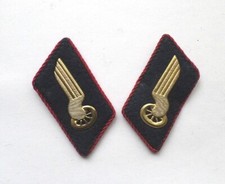 DDR Kragenspiegel fr Pioniereisenbahn Uniform Junge Pioniere Deutsche Reichsbahn