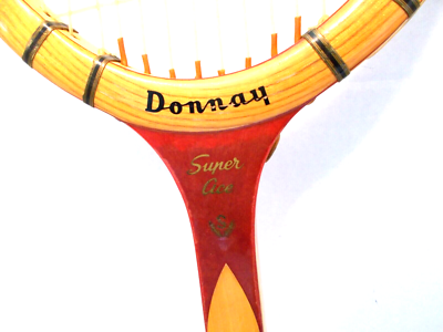 Raquette tennis vintage Donnay Super Ace - Un monde de