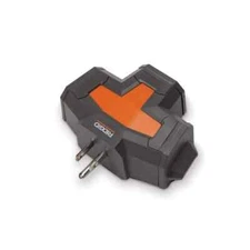 RIDGID 36005 3-Outlet Power Hub Adapter 15-Amp 120-Volt 1800 Maximum Watts