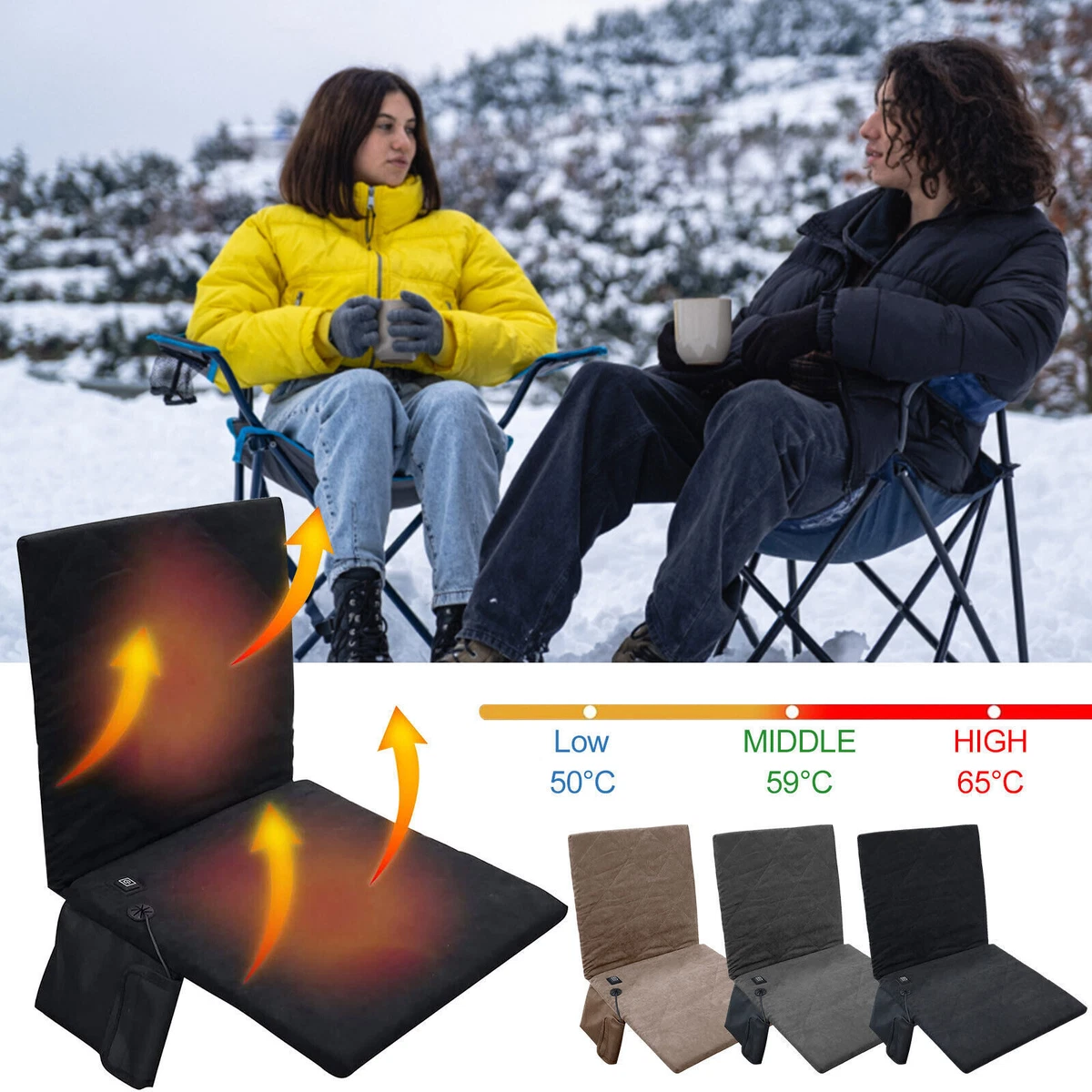 Outdoor 1'' Stadium Cushion Seat Cushion