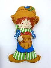 Strawberry Shortcake Huckleberry Pie 10 Inch Pillow Doll Hand Sewn Vintage EUC