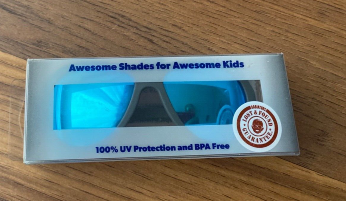 Babiators Blue Crush Navigator Sunglasses - Size 0-2 Years - With Box