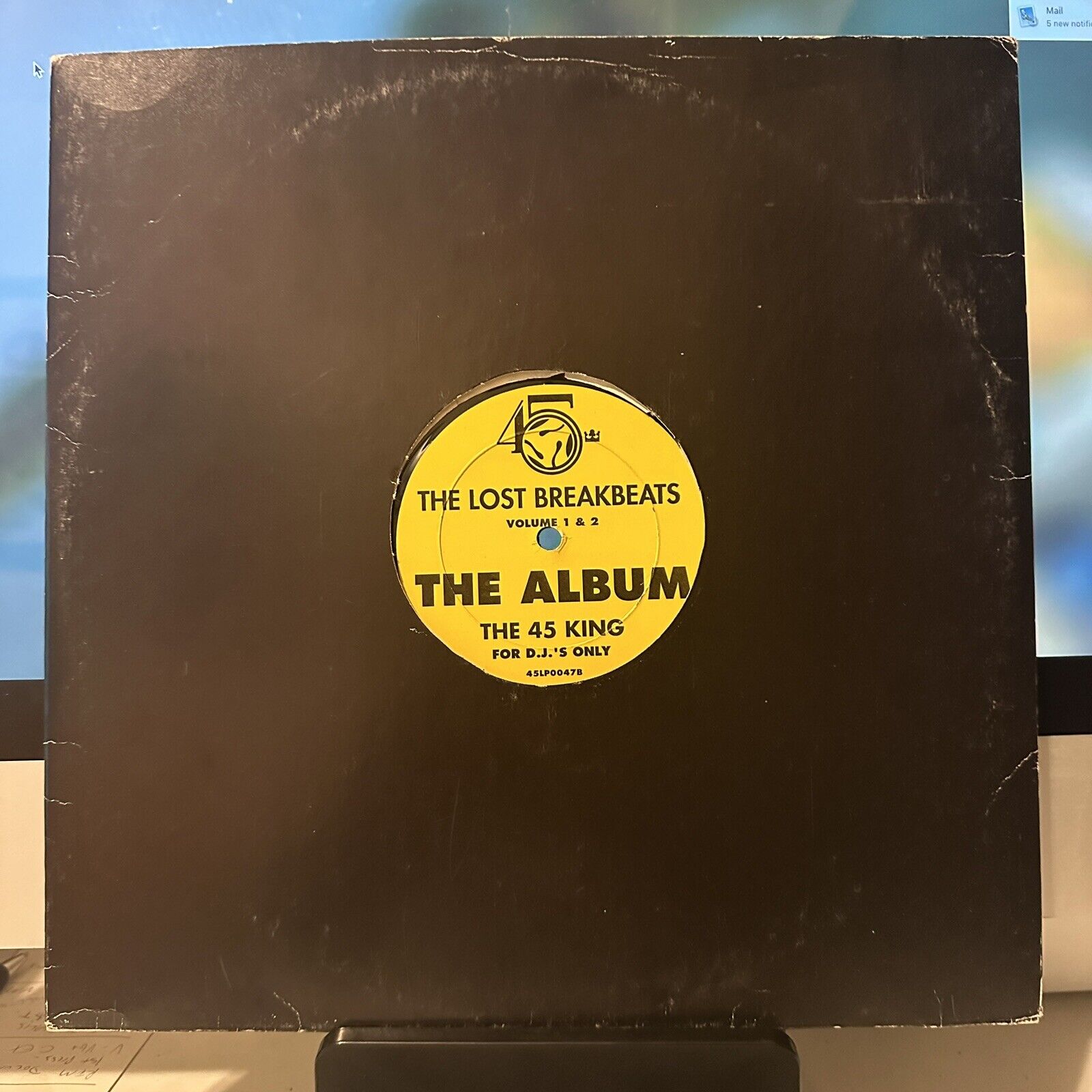 45 King - The Lost Breakbeats Vol 1 & 2 ~ 1993 45 King Records 12” LP Vinyl - EX