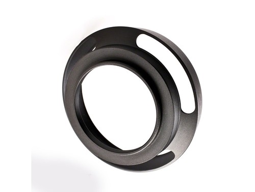 48mm Metal Vented Lens Hood - Tilted Design Compatible With Canon, Nikon & Other 48mm Lenses