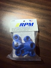 RPM 80585 Porta Asse e Cuscinetti Oversize Blu (2) Traxxas Revo