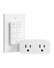 DEWENWILS Remote Control Outlet Wireless Light Switch, No Wiring, 100 Ft Range