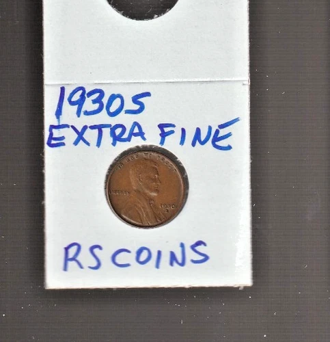 1930S  XF   LINCOLN  CENT ~ TOUGH to get HI GRADE  **EXTRA FINE** #28K FREE SHIP