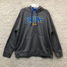 Champion Ucla Bruins Hoodie Extra Large Adult Gray Collegiate Sweatshirt Mens XL