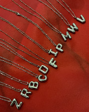 Collar de letras en Stainless Steel