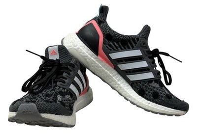 ADIDAS Ultra Boost 5.0 DNA Polka Dot Grey Cloth Sneakers Womens Size US 6.5