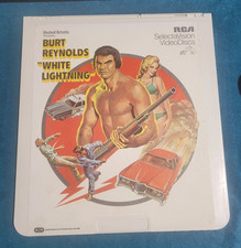 White Lightning CED Videodisc 1973 Film United Artists Burt Reynolds