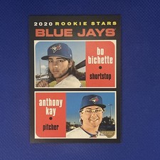 2020 Topps Heritage - Rookie Stars Bo Bichette, Anthony Kay #52 (RC)